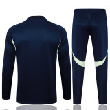 25/26  RMA Royal Blue Half Pull Tracksuit #B2528(半拉链)