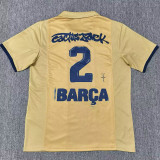 25/26  BAR  Co branded Retro Edition  Fans Soccer Jersey