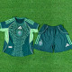 25/26   Algeria Green Player Version  Kids Soccer Jersey#A37