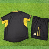 25/26   Algeria Black Player Version  Kids Soccer Jersey#A37