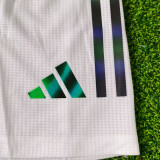 25/26   Algeria White Player Version  Kids Soccer Jersey#A37