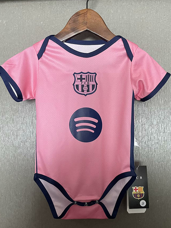 25/26 BAR Pink Baby Infant Crawl Suit