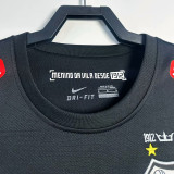 2012/2013 Santos FC Black Long Sleeve Retro Soccer Jersey