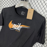 2025 T245 Black nike Pure Cotton  Blue T-shirt