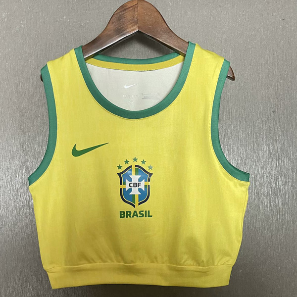 25/26  Brazil Home  Women Yoga  Vest