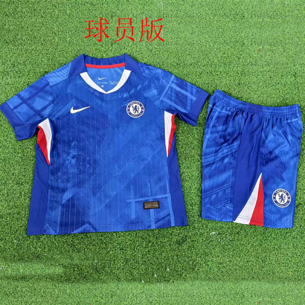 25/26 CHE Home Player Version Kids Soccer Jersey
