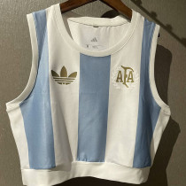 25/26 Argentina Home Women Yoga Vest 25/26 Argentina Home Women Yoga Vest
