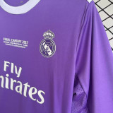 2016/2017 RMA Away Retro Soccer Jersey(带胸前字)