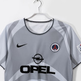 2001/2002  PSG Paris  Away  Retro Soccer Jersey