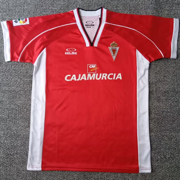 1999/2001 Real Murcia Red Retro Soccer Jersey