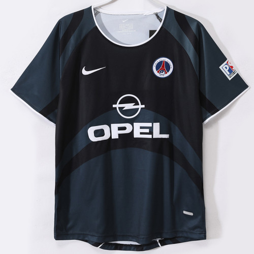 2001/2002  PSG Paris Third  Retro Soccer Jersey