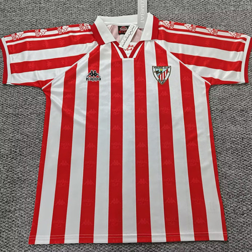 1995/1997  Bilbao Home 100th Anniversary Edition  Retro Soccer Jersey