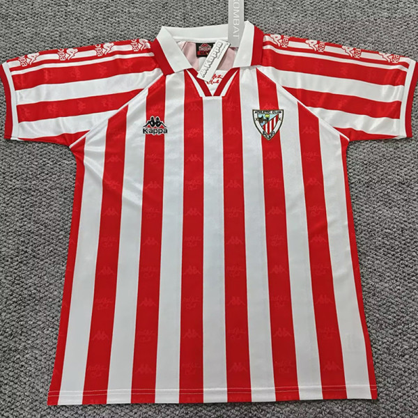 1995/1997 Bilbao Home 100th Anniversary Edition Retro Soccer Jersey