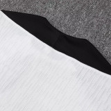 25/26 LIV White & Black Half Pull Tracksuit #B1004(半拉链\黑肩)