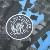 25/26 Man City Grey Training Short Suit