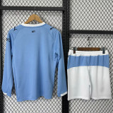 25/26 Man City Home  Long Sleeve Kids Soccer Jersey#长袖