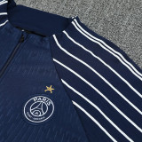 25/26  PSG Royal Blue Half Pull Tracksuit #B2516 (半拉链)