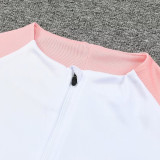 24/25  PSG White  Half Pull  Kids tracksuit (半拉链、童装)