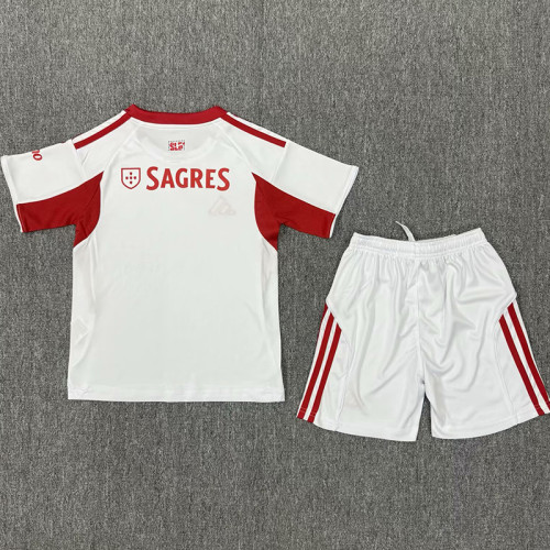 25/26  Benfica  Away  Kids Soccer Jersey