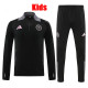 24/25 Inter Miami Black Half Pull  Kids tracksuit  (童装、半拉链)