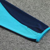 24/25 Ajax Sky Blue Half Pull  Kids tracksuit  (半拉链、童装)