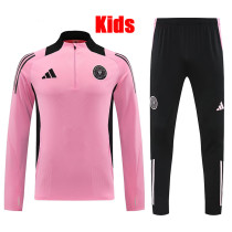 24/25 Inter Miami Pink Half Pull Kids tracksuit (童装、半拉链) 24/25 Inter Miami Pink Half Pull Kids tracksuit (童装、半拉链)