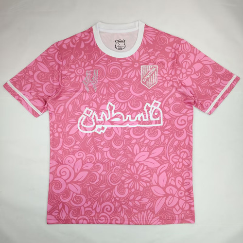25/26 Palestino Deportivo Pink  Fans Soccer Jersey