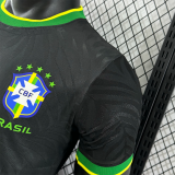 25/26  Brazil Black Peace Dove Special Edition  Player Version Soccer Jersey