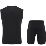 25/26  Argentina Black Tank top and shorts suit