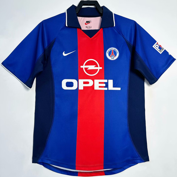 2000/2001 PSG  Home  Retro  Soccer Jersey
