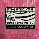 25/26  Santos FC Special Edition Pink Player Version Soccer Jersey