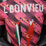 25/26 Palestine  Special Edition Pink Player Version Soccer Jersey