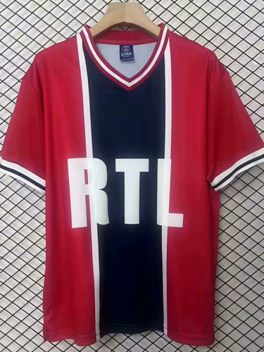 1975  PSG  Away Number#11  Retro  Soccer Jersey(背下带11号）