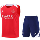 25/26 PSG Red Training vest  Suit