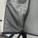 2025  RK907 JD  Grey  Thickened Assault  Hooded Windbreaker (加厚冲锋衣）