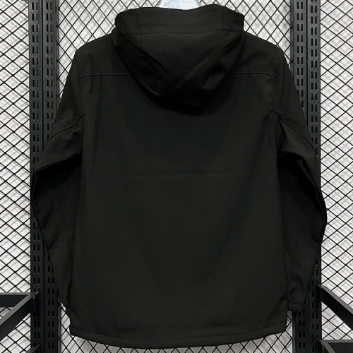 2025  RK906 ARCTERYX Black Thickened Assault  Hooded Windbreaker (加厚冲锋衣）