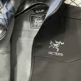 2025  RK906 ARCTERYX Black Thickened Assault  Hooded Windbreaker (加厚冲锋衣）