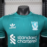 25/26 LIV Green Special Edition Player Version Soccer Jersey(圆领）