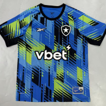 25/26 Botafogo Goalkeeper Blue Fans Soccer Jersey（广告版）