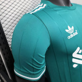 25/26 LIV Green Special Edition Player Version Soccer Jersey(圆领）