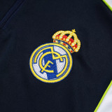 25/26  RMA Royal Blue Half Pull Tracksuit #B2543(半拉链)