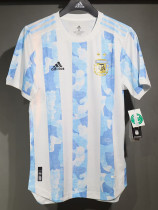 2021  Argentina Home  Player Version Soccer Jersey