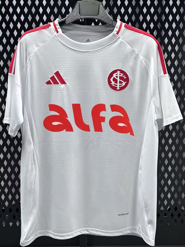 25/26 Internacional Away Fans Soccer Jersey(胸前带广告)
