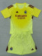 25/26 RMA Goalkeeper Yellow Kids Soccer Jersey