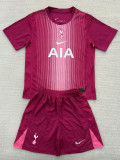 25/26 TOT Goalkeeper Purple  Kids Soccer Jersey