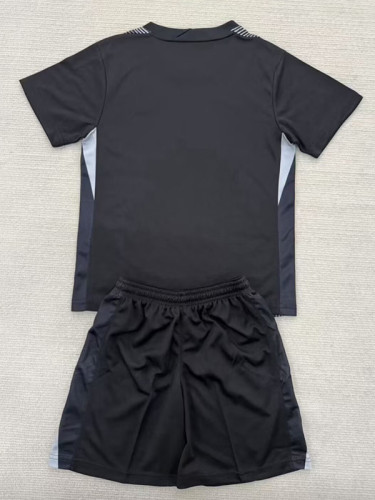25/26 PSG Goalkeeper Black Kids Soccer Jersey