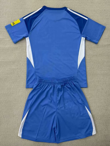 25/26 Newcastle Goalkeeper Blue  Kids   Soccer Jersey