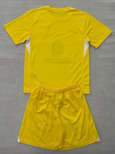25/26  ATM Goalkeeper Yellow  Kids Soccer Jersey