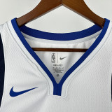 Dallas Mavericks FL AGG  #32 White  Top Quality Hot Pressing NBA Jersey