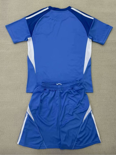 25/26 Aberdeen  Goalkeeper Blue Kids Soccer Jersey